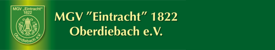 MGV "Eintracht" 1822 Oberdiebach e.V.